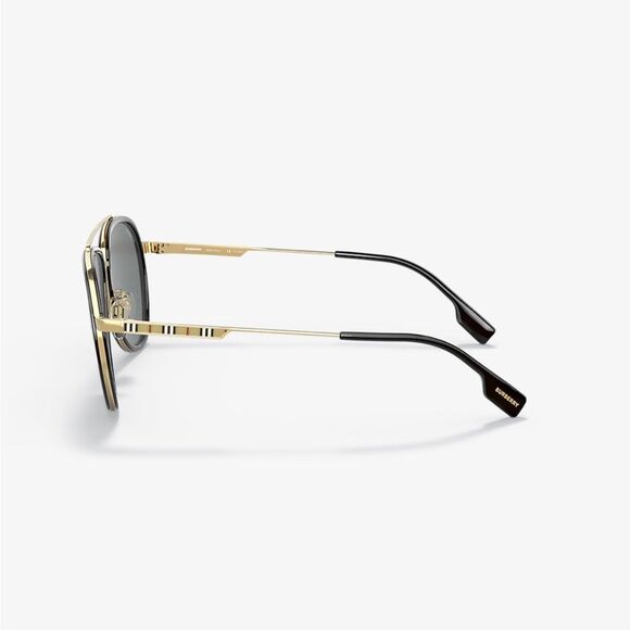 BURBERRY Oliver Aviator-Like Sunglasses, Polarized, Style BE3125, NWT, - Picture 1 of 9